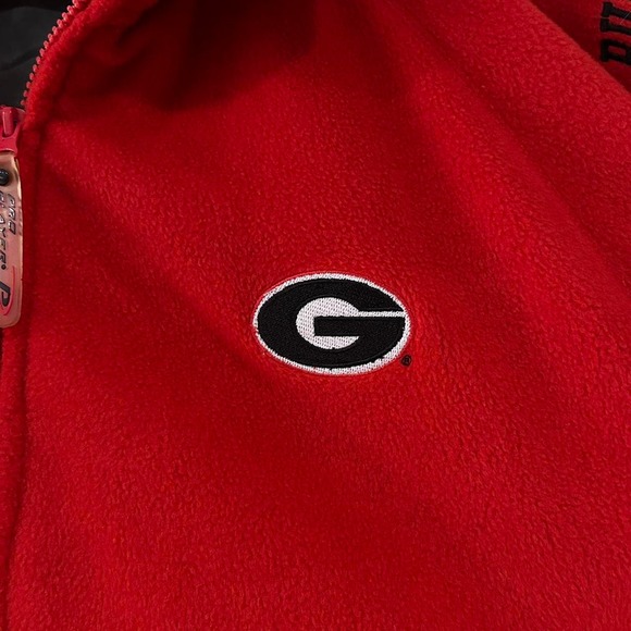 Vintage Pro Player Georgia Bulldogs Fleece Jacket - Picture 5 of 7